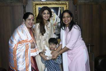 Shilpa Shetty Kundra visits Shirdi 