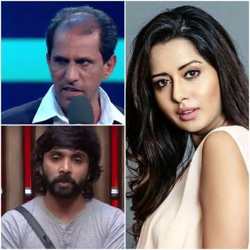 Bigg Boss Tamil contestant voted out this week Snehan Raiza Vaiyapuri 