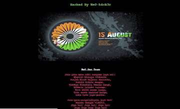 Indian national anthem, Independence Day greetings posted on Pak govt website
