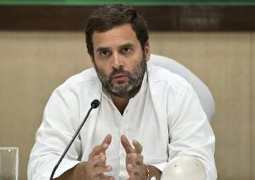 File pic of Congress vice-president Rahul Gandhi