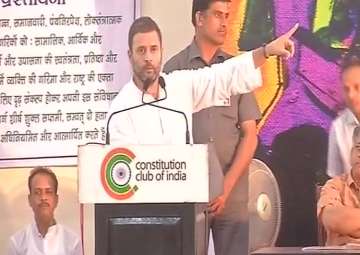 Congress vice-president Rahul Gandhi 