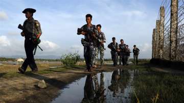 File photo. Militants attacked police and border posts in Rakhine state 