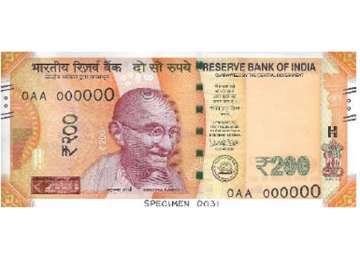 New series of Rs 200 notes will be issued tomorrow