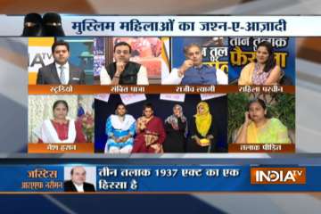 Triple Talaq Debate at India TV