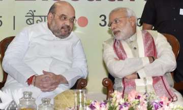 PM Modi with Amit Shah