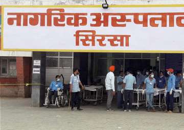 File pic - A view of civil hospital in Sirsa