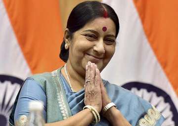 File pic of Sushma Swaraj