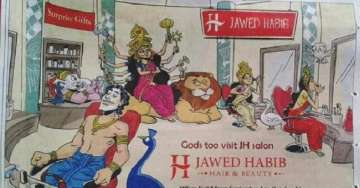 Jawed Habib religious ad durga puja