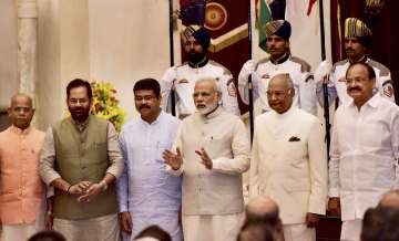 Pradhan, Piyush, Sitharaman, Naqvi get elevated to Cabinet ranks