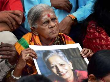 The killing of Gauri Lankesh has sparked protests across the country