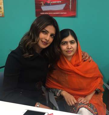 Priyanka Chopra, Malala Yousafzai