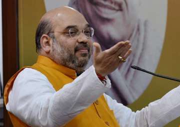 File pic of BJP president Amit Shah