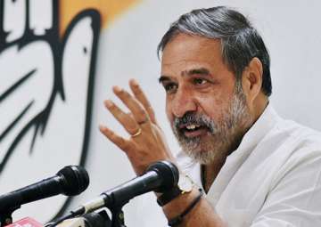 File pic of Anand Sharma