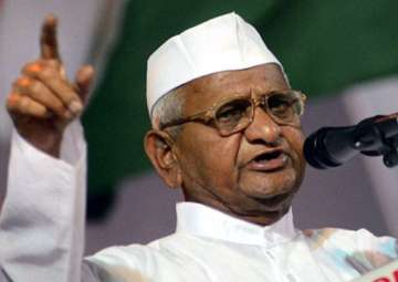 File pic of Veteran social activist Anna Hazare