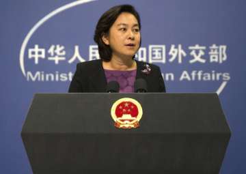 Chinese foreign ministry spokeswoman Hua Chunying 