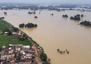 File pic - Uttar Pradesh flood situation grim, toll rises 108