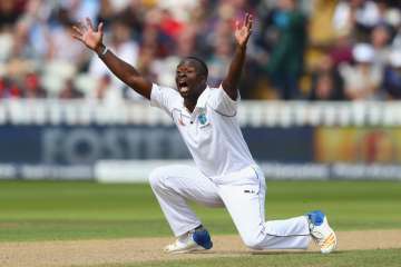 West Indies fast bowler Kemar Roach