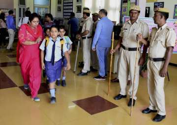 Gurugram: Parents take their children home after the murder of a class 2 student