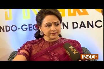 Watch: Veteran actress Hema Malini talks about Indo- Georgia dance fusion 