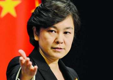 File pic of Foreign Ministry spokesperson Hua Chunying