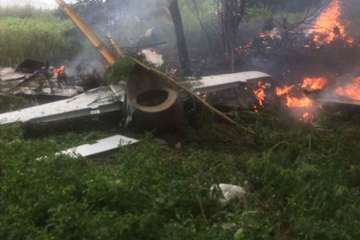 Trainee IAF aircraft crashlands in Telangana, no casualties reported