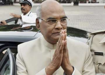 File pic of President Ram Nath Kovind