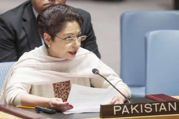 Pakistan's ambassador to the UN Maleeha Lodhi 
