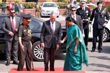 Defence Minister Nirmala Sitharaman and her US counterpart James Mattis