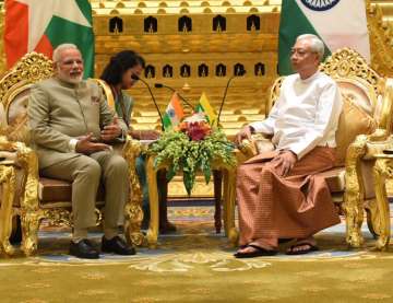 PM Modi, Myanmar president discuss 'historical relationship' 