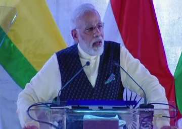 PM Narendra Modi addresses Indian diaspora in Myanmar 