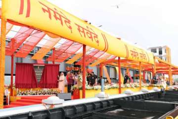 PM Modi dedicates Sardar Sarovar Dam to the nation