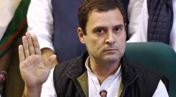 Congress vice-president Rahul Gandhi