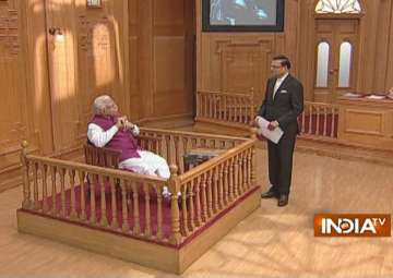 India TV Editor-in-chief Rajat Sharma grills Haryana CM Khattar in Aap Ki Adalat