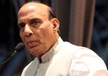File pic of Union Home Minister Rajnath Singh