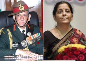 Army Chief General Bipin Rawat briefs Defence Minister Sitharaman on key issues 