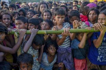 Rohingya Muslim children