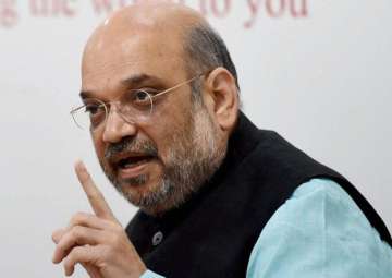 File pic of BJP president Amit Shah