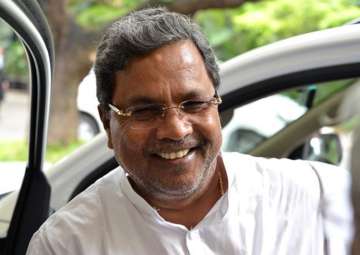 File pic of Karnataka CM Siddaramaiah 