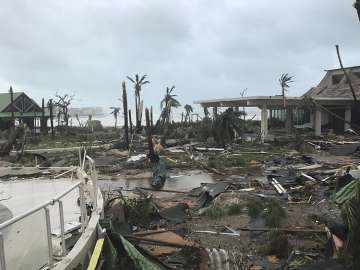 Hurricane Irma in St. Martin
