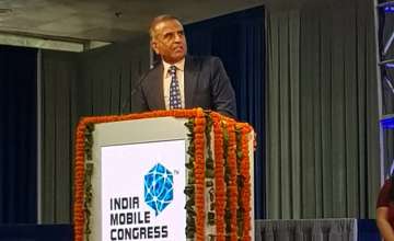Sunil Bharti Mittal at India Mobile Congress 2017