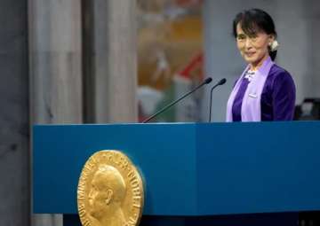File pic - Aung Sang Suu Kyi can't be stripped of prize: Nobel institute