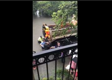 hurrican harvey houston pregnant woman