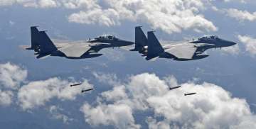 South Korean F-15K fighter jets