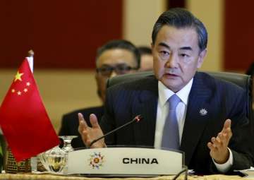 File pic of Chinese Foreign Minister Wang Yi
