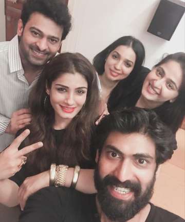 Raveena, Prabhas, Anushka Rana baahubali