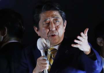 Japanese PM Shinzo Abe appears headed to impressive election win