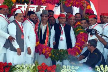 Akhilesh Yadav re-elected Samajwadi Party president for five years