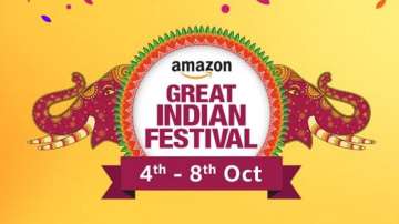 The Amazon Great Indian Festival will run from October 4 to October 8.