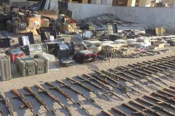 Syrian Army recovers gigantic cache of lethal weapons as it captures Mayadin from ISIS