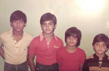 Salman Khan throwback childhood picture